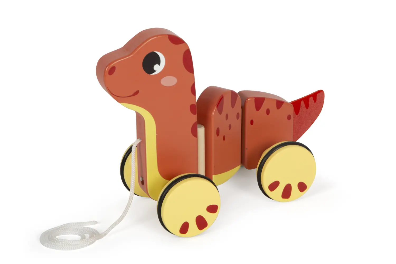 Bild: 4020972126139 | Nachziehtier Dino | small foot-Verpackung Farbkartonage | 12613 | 2024