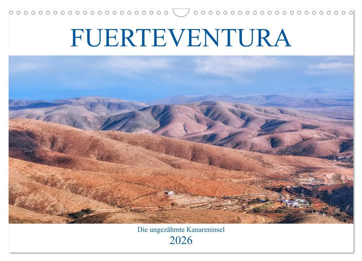Cover: 9783457866139 | Fuerteventura, die ungezähmte Kanareninsel (Wandkalender 2026 DIN...