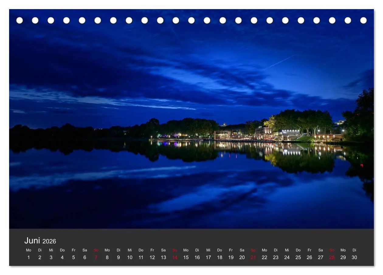 Bild: 9783457936139 | Münster mit Licht (Tischkalender 2026 DIN A5 quer), CALVENDO...
