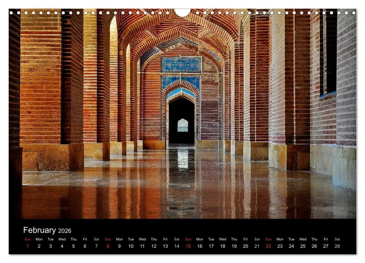 Bild: 9783516576139 | Monuments of Pakistan 2026 (Wall Calendar 2026 DIN A3 landscape),...