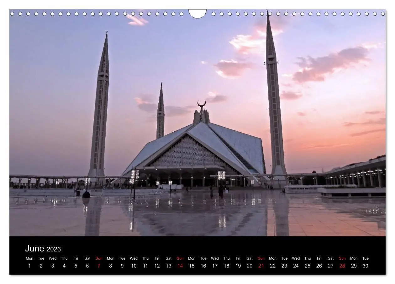 Bild: 9783516576139 | Monuments of Pakistan 2026 (Wall Calendar 2026 DIN A3 landscape),...