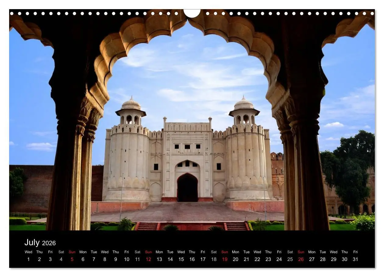Bild: 9783516576139 | Monuments of Pakistan 2026 (Wall Calendar 2026 DIN A3 landscape),...