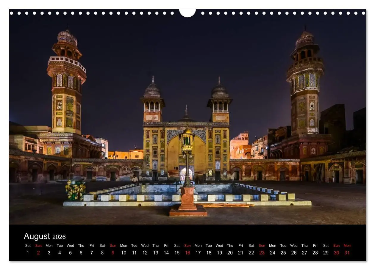 Bild: 9783516576139 | Monuments of Pakistan 2026 (Wall Calendar 2026 DIN A3 landscape),...