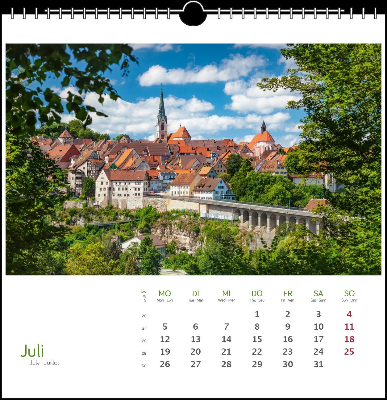 Bild: 9783861926139 | Schwarzwald 2027 | Postkarten-Tischkalender | Clemens Emmler | 13 S.