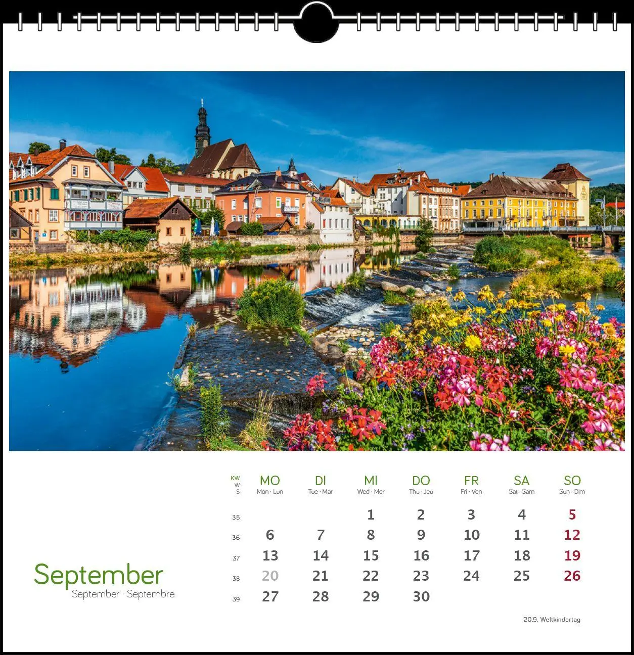 Bild: 9783861926139 | Schwarzwald 2027 | Postkarten-Tischkalender | Clemens Emmler | 13 S.