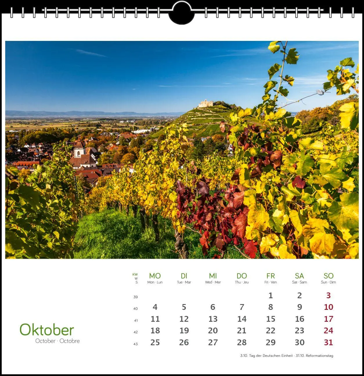 Bild: 9783861926139 | Schwarzwald 2027 | Postkarten-Tischkalender | Clemens Emmler | 13 S.