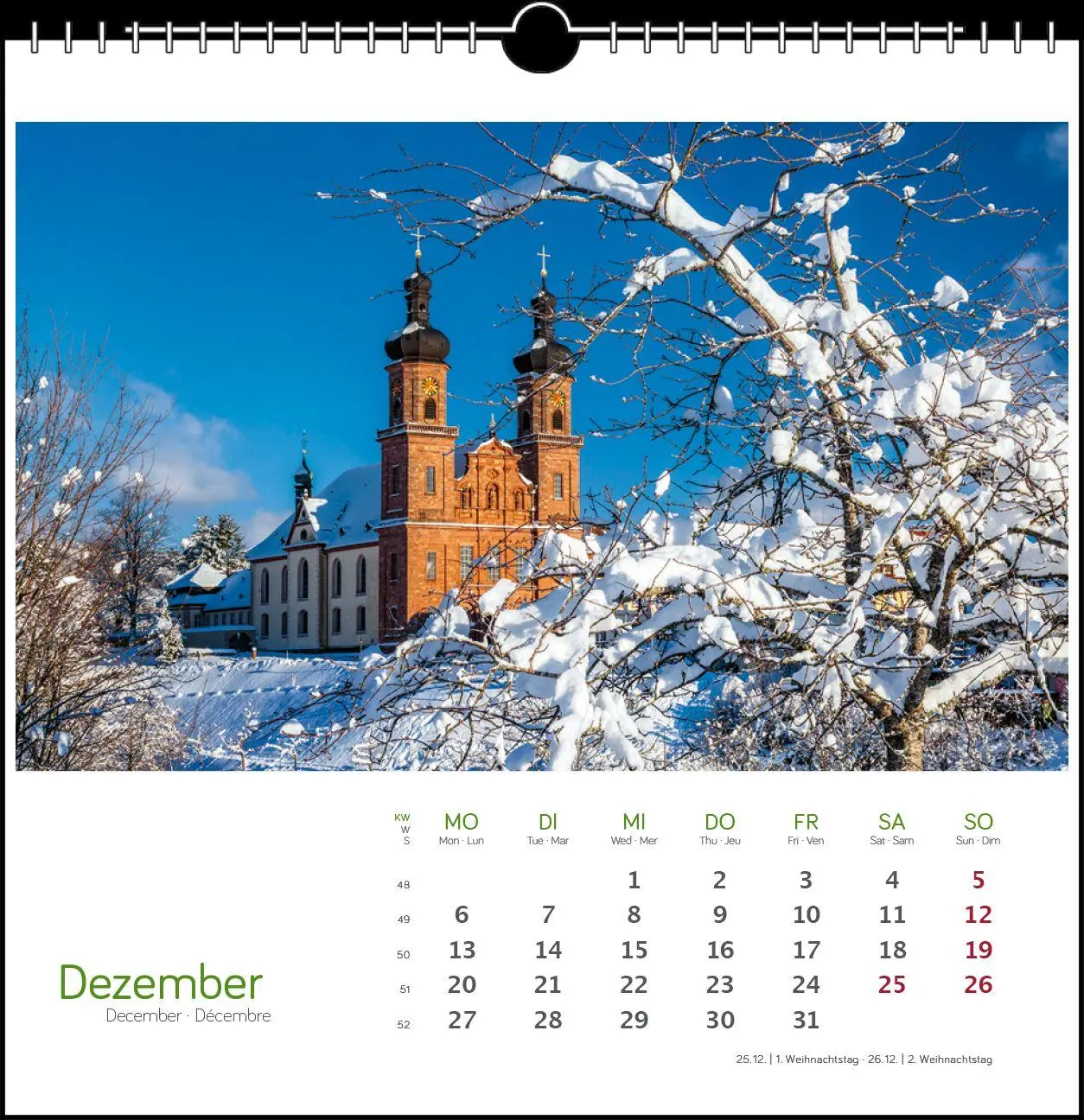 Bild: 9783861926139 | Schwarzwald 2027 | Postkarten-Tischkalender | Clemens Emmler | 13 S.