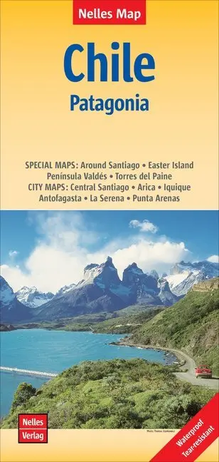 Cover: 9783865746139 | Nelles Map Landkarte Chile - Patagonia | Nelles Verlag | (Land-)Karte