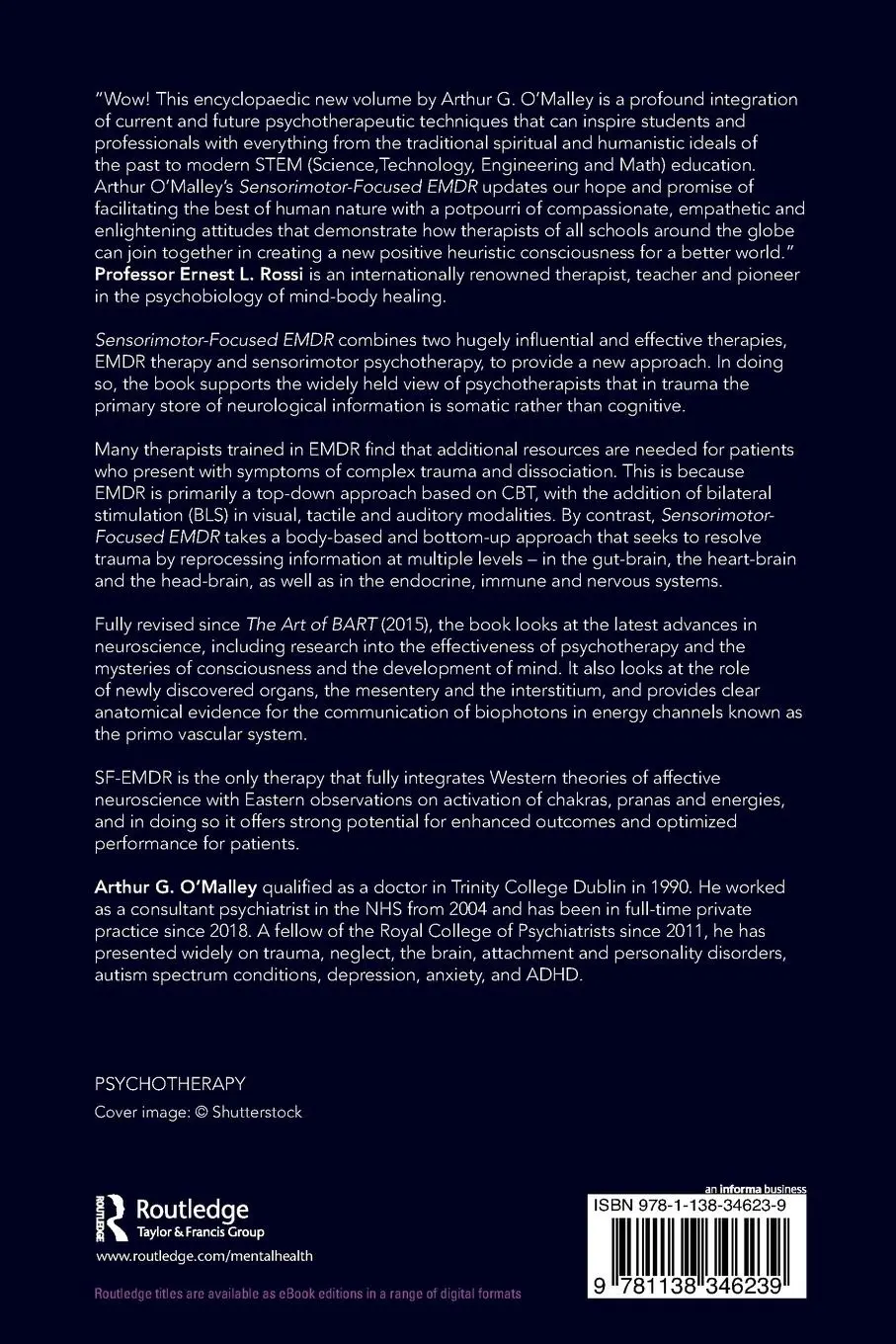 Rückseite: 9781138346239 | Sensorimotor-Focused EMDR | Arthur G. O'Malley | Taschenbuch | 2018