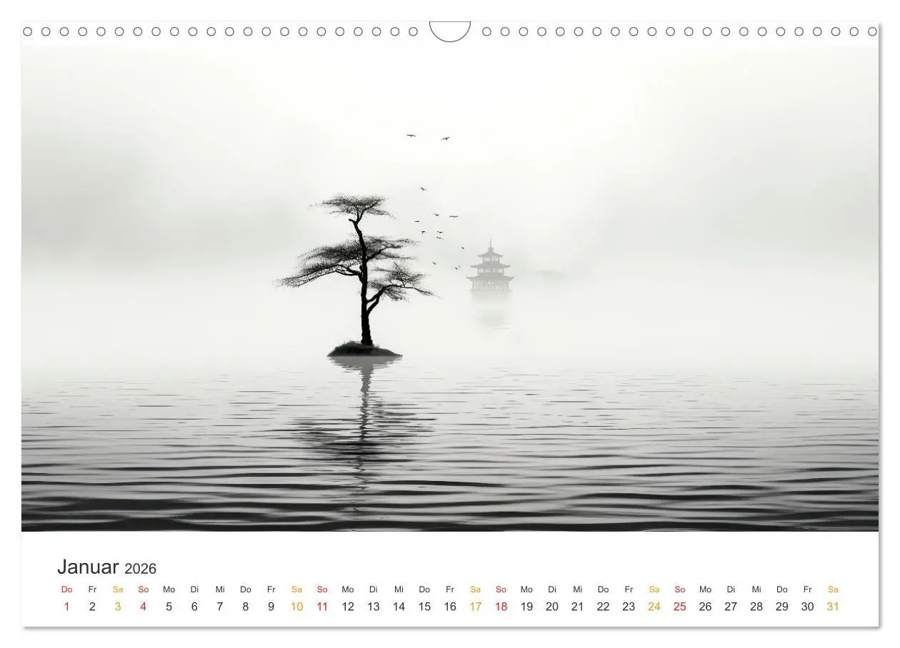 Bild: 9783457306239 | Japan - Kunst der Traditionen (Wandkalender 2026 DIN A3 quer),...