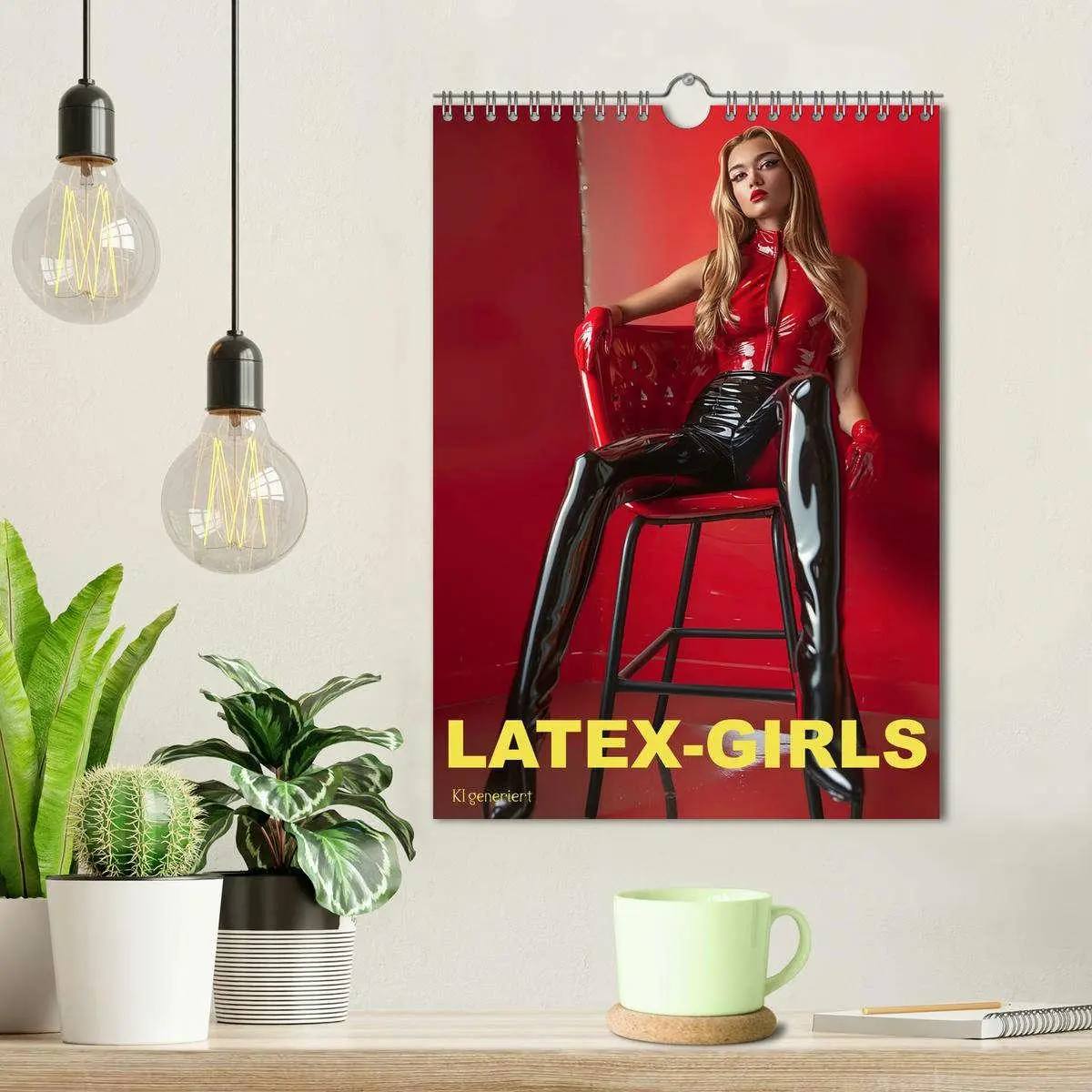 Bild: 9783516256239 | Latex-Girls (Wandkalender 2026 DIN A4 hoch), CALVENDO Monatskalender
