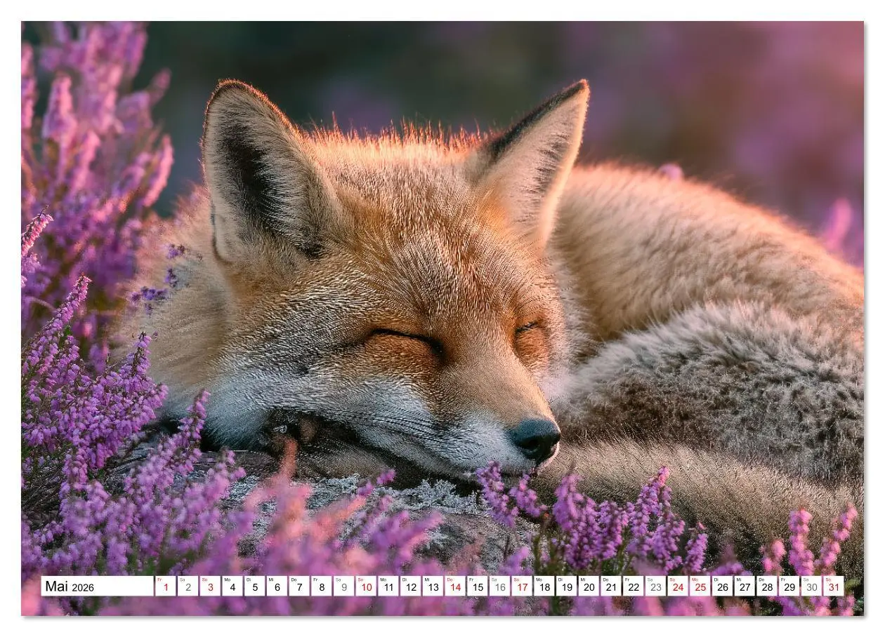 Bild: 9783516636239 | GUTE NACHT - Schlafende Tiere, traumhaft schön (Wandkalender 2026...