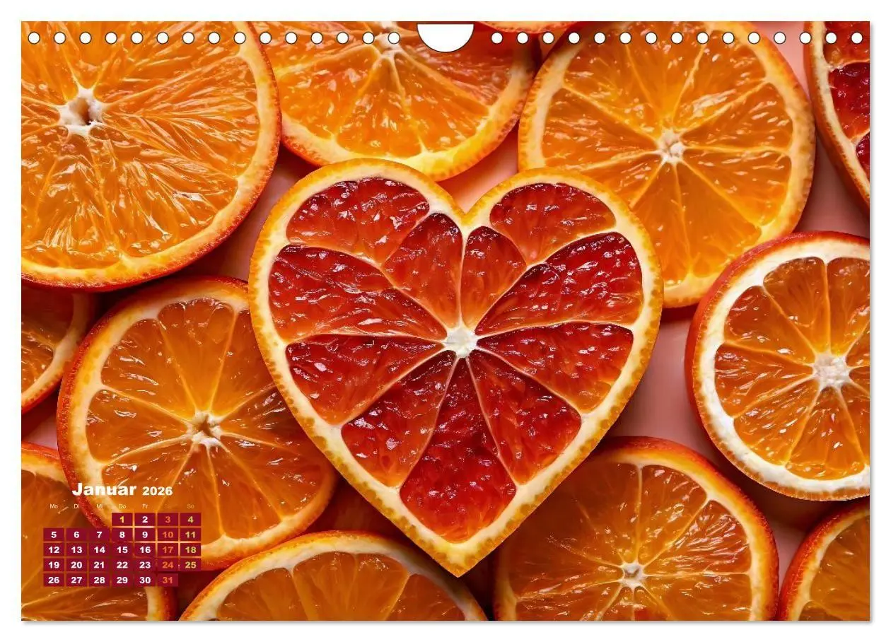 Bild: 9783516706239 | Die Welt in Orange (Wandkalender 2026 DIN A4 quer), CALVENDO...