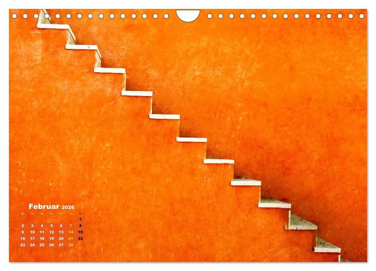 Bild: 9783516706239 | Die Welt in Orange (Wandkalender 2026 DIN A4 quer), CALVENDO...