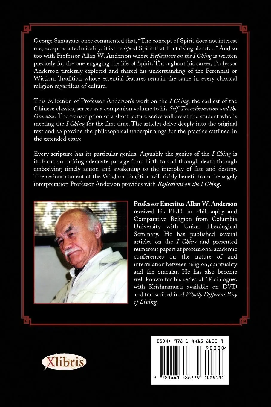 Rückseite: 9781441586339 | Reflections on the I Ching | Allan W. Anderson | Taschenbuch | 2010