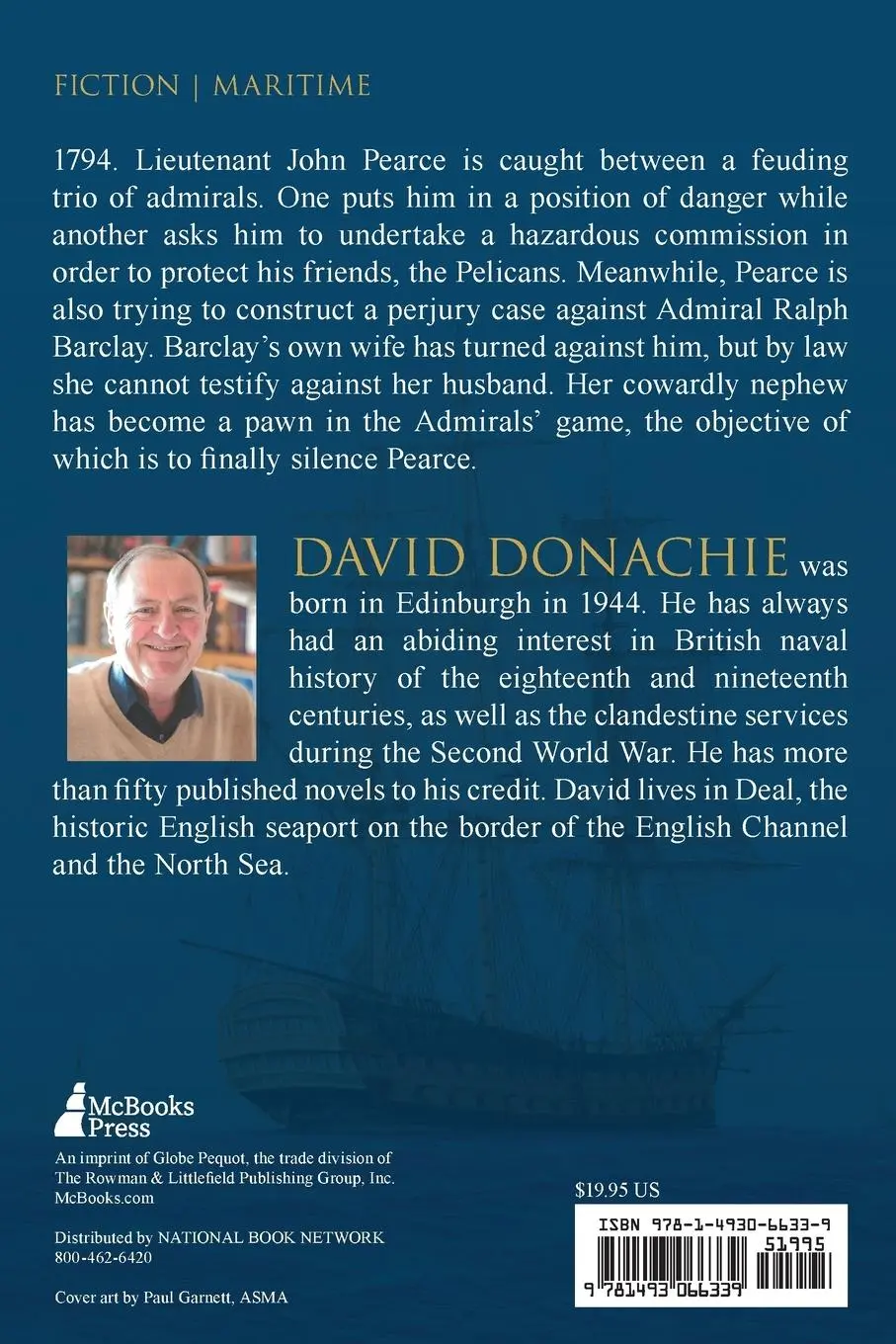 Rückseite: 9781493066339 | The Admirals' Game | A John Pearce Adventure | David Donachie | Buch