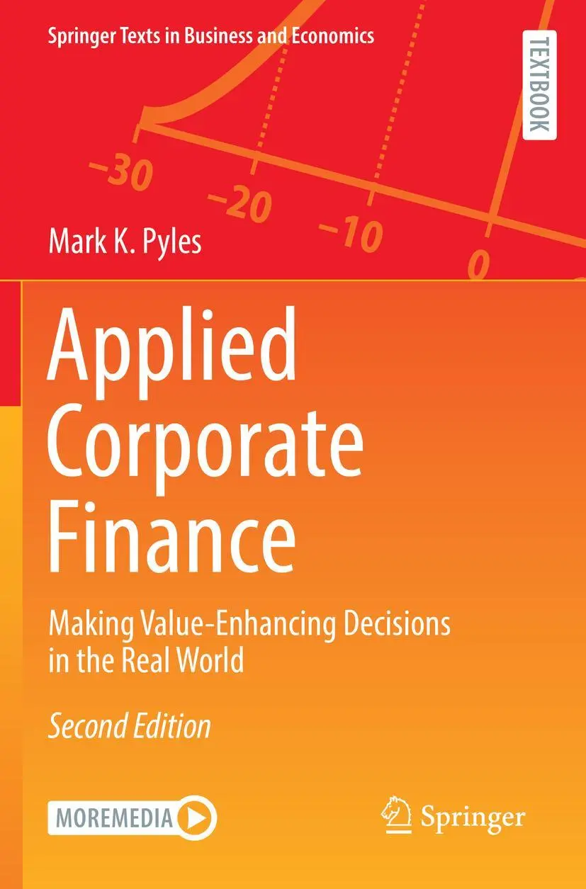 Cover: 9783030816339 | Applied Corporate Finance | Mark K. Pyles | Taschenbuch | xvi | 2023