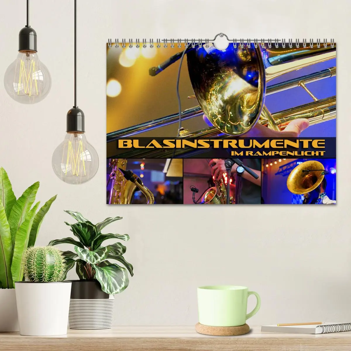 Bild: 9783457846339 | Blasinstrumente im Rampenlicht (Wandkalender 2026 DIN A4 quer),...