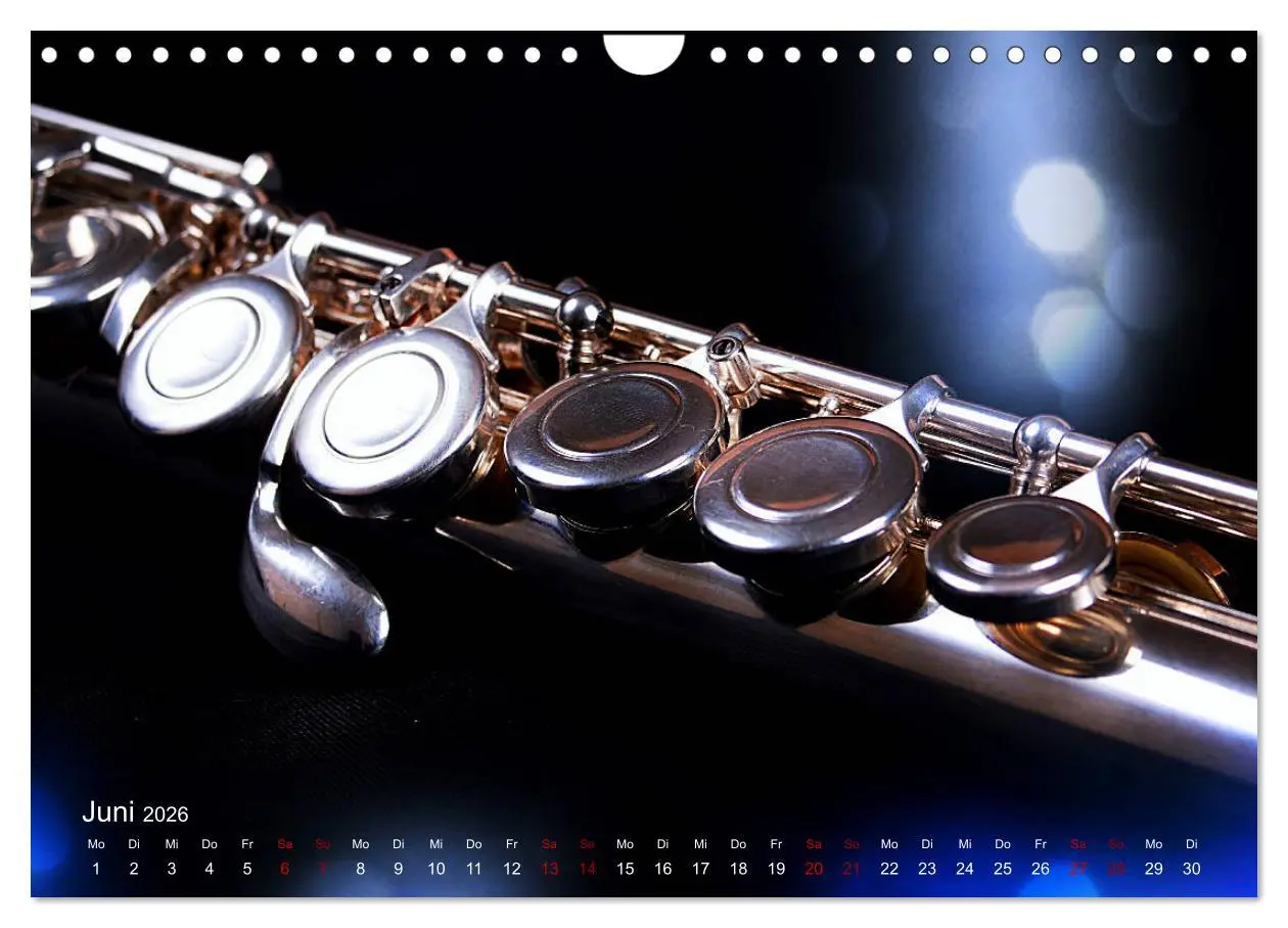 Bild: 9783457846339 | Blasinstrumente im Rampenlicht (Wandkalender 2026 DIN A4 quer),...