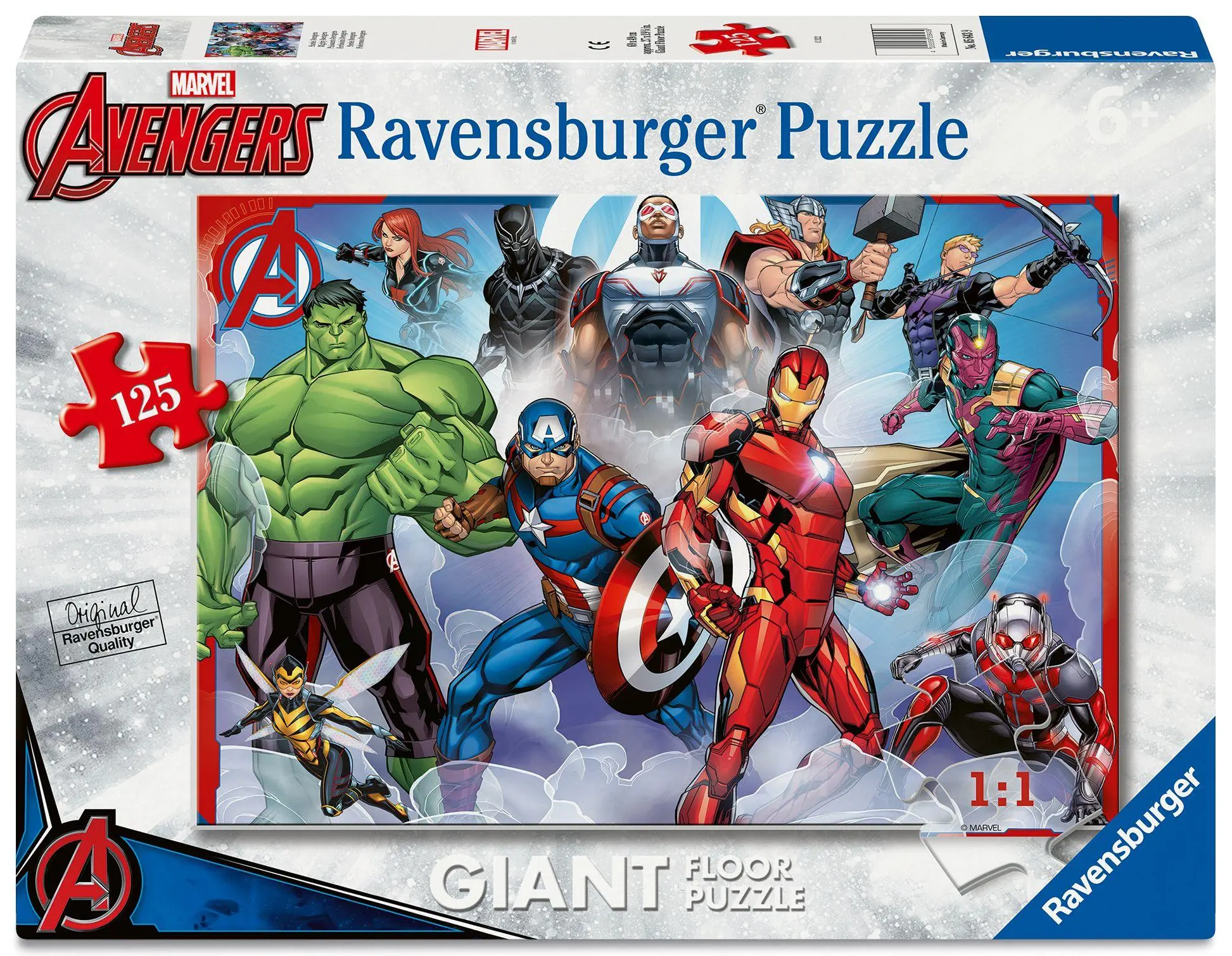 Cover: 4005556056439 | Ravensburger Kinderpuzzle 05643 - Starke Avengers - großes...
