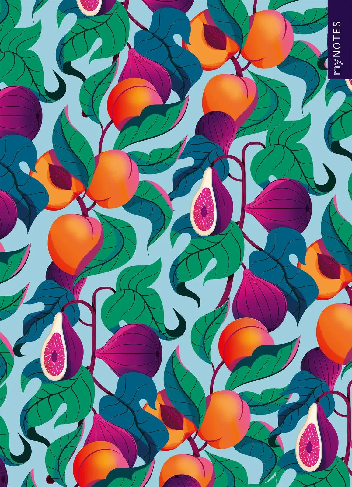 Bild: 4014489136439 | myNotes Papeterie: Ringbuch Farben des Sommers | Maïté Franchi | 2025