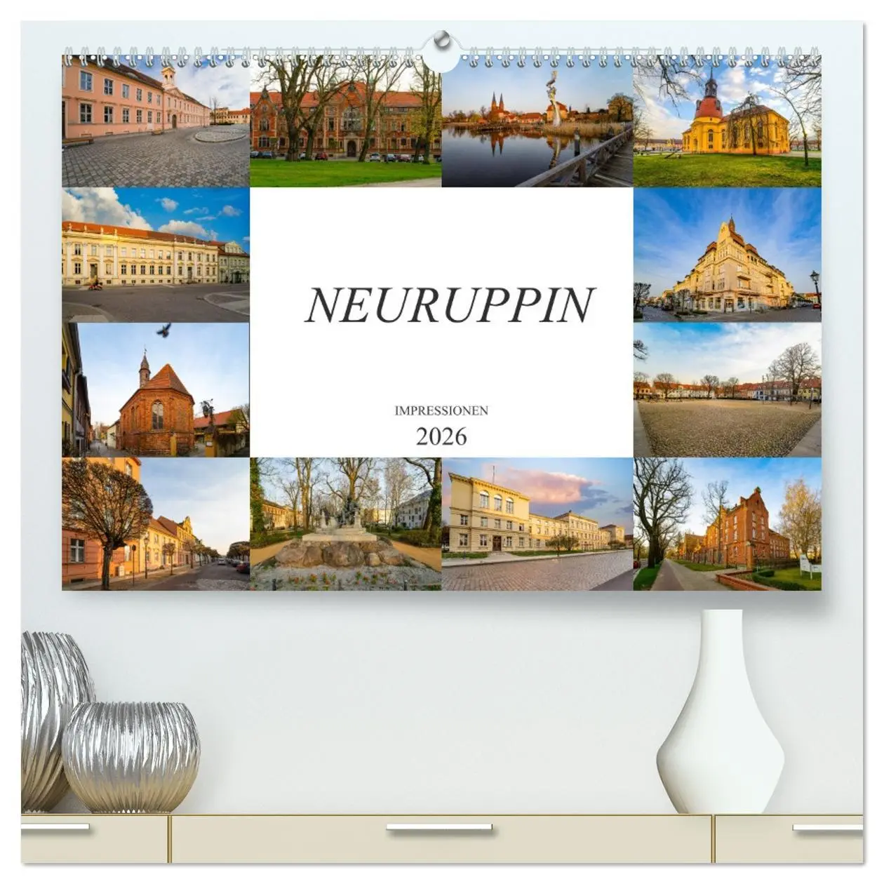 Cover: 9783457696439 | Neuruppin Impressionen (hochwertiger Premium Wandkalender 2026 DIN...