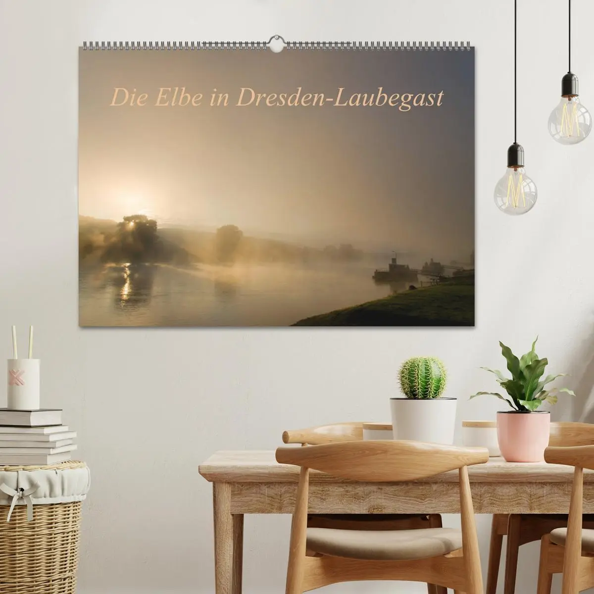 Bild: 9783516096439 | Die Elbe in Dresden-Laubegast (Wandkalender 2026 DIN A2 quer),...