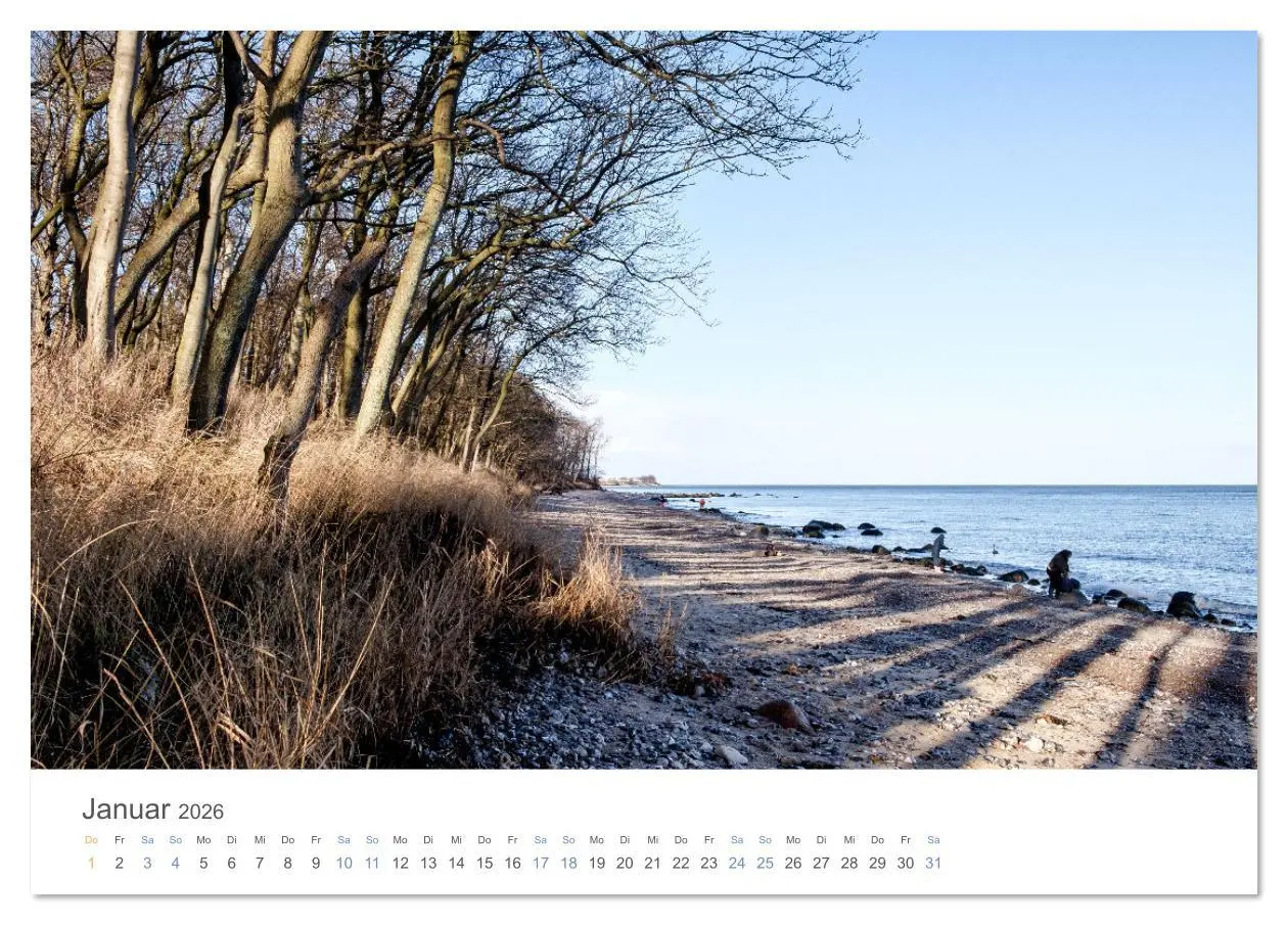 Bild: 9783516616439 | Die Sonneninsel Fehmarn (Tischkalender 2026 DIN A5 quer), CALVENDO...