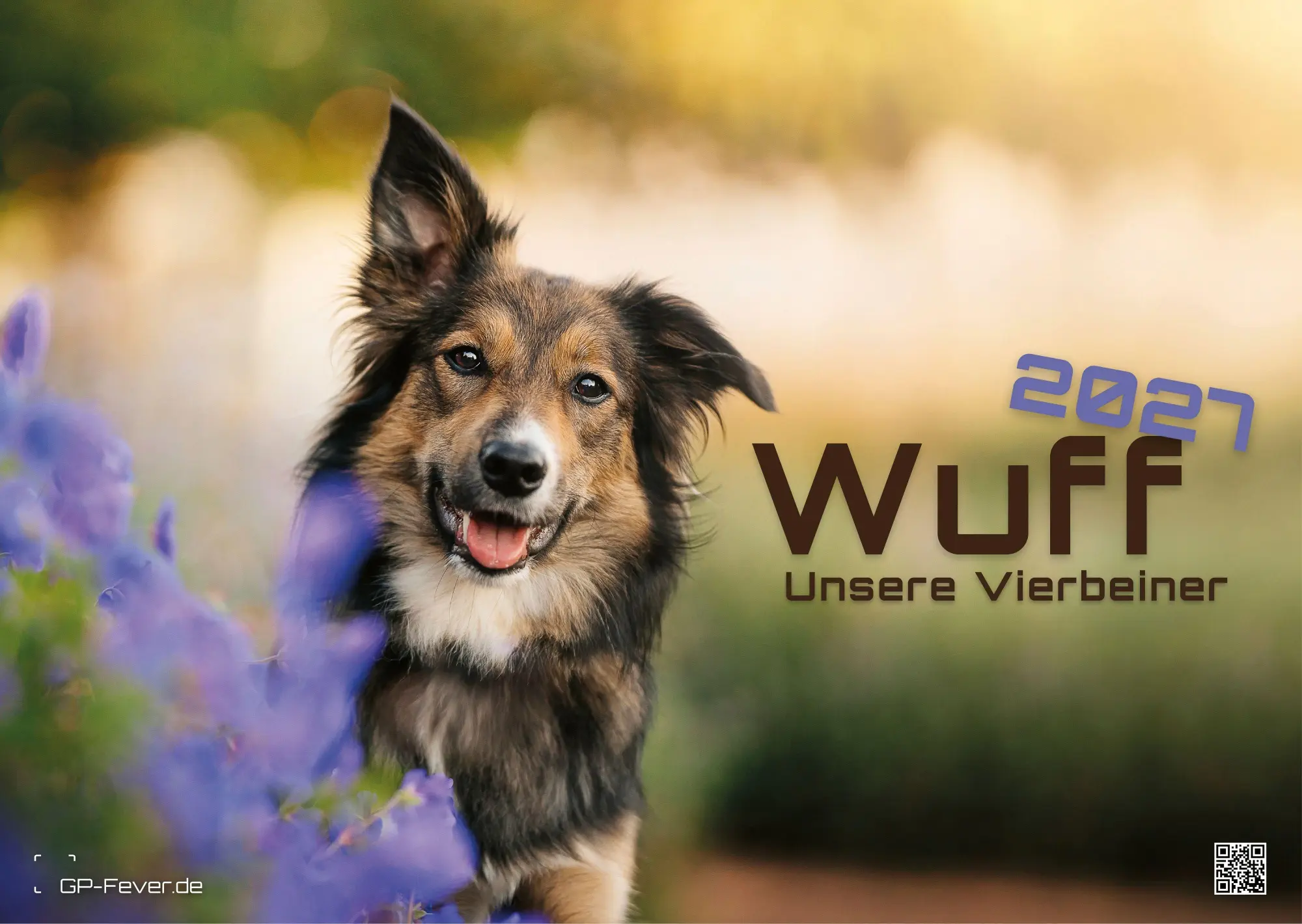 Cover: 9783986736439 | Wuff - Unsere Vierbeiner - Der Hundekalender - 2027 - Kalender DIN A3