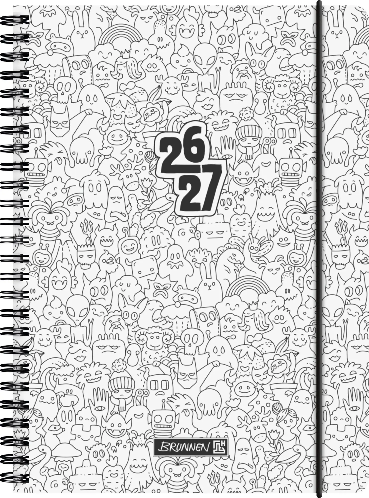 Cover: 4061947156539 | Schülerkalender 2026/2027 "ZENart" A5, Kunststoff | Buch | 208 S.