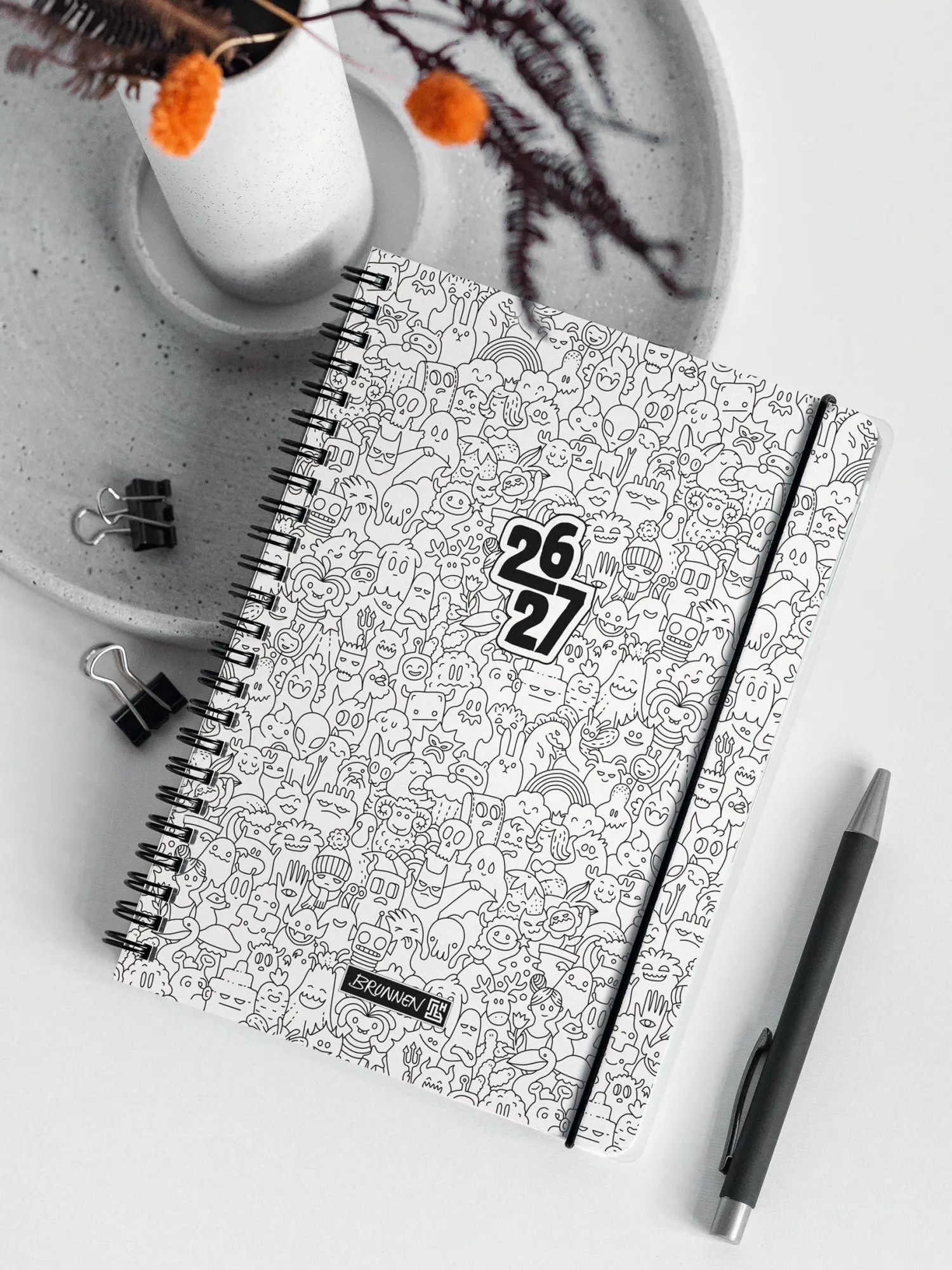 Bild: 4061947156539 | Schülerkalender 2026/2027 "ZENart" A5, Kunststoff | Buch | 208 S.