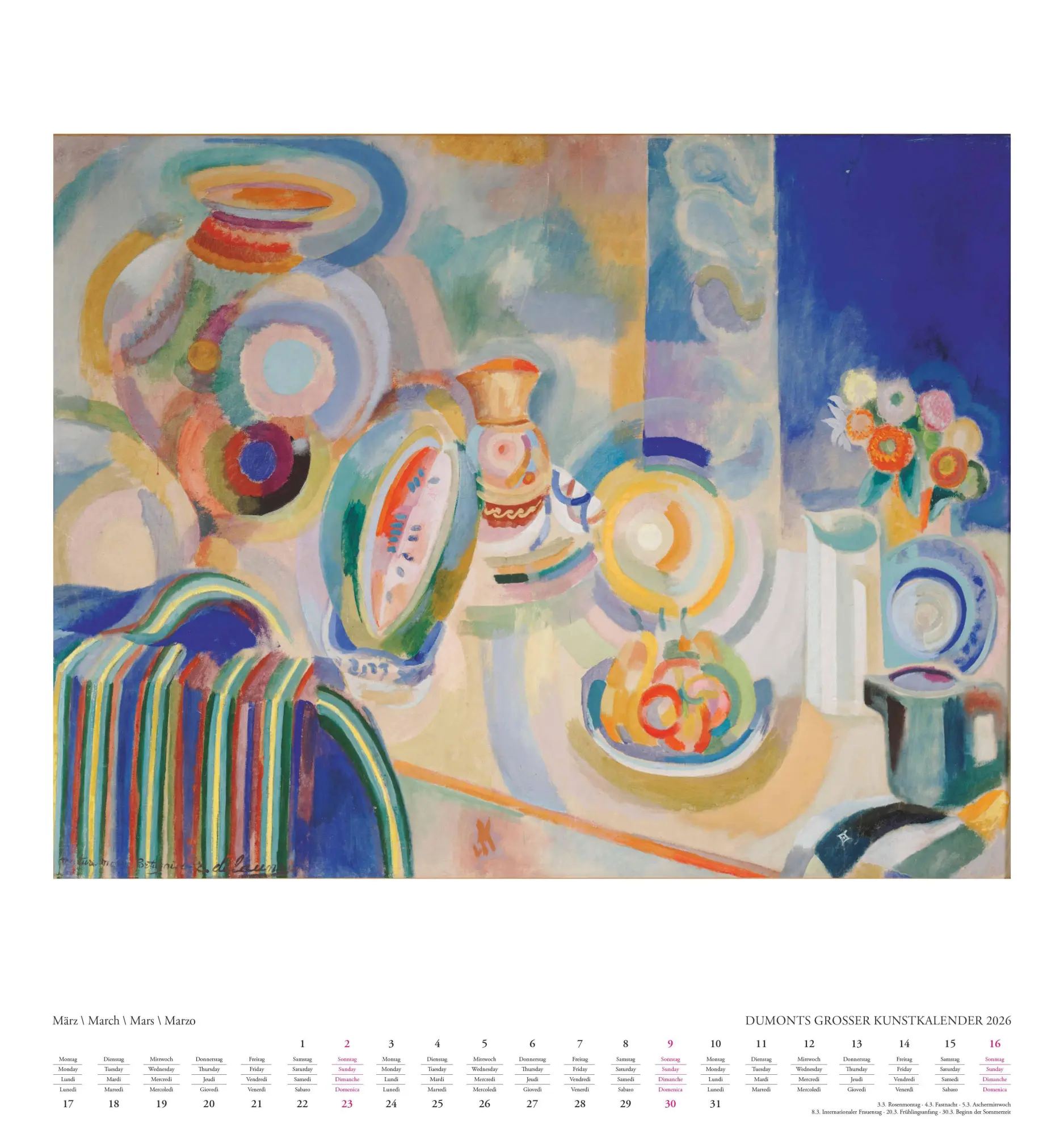 Bild: 4069095006539 | DUMONTS Großer Kunstkalender 2026 - Klassische Moderne,...