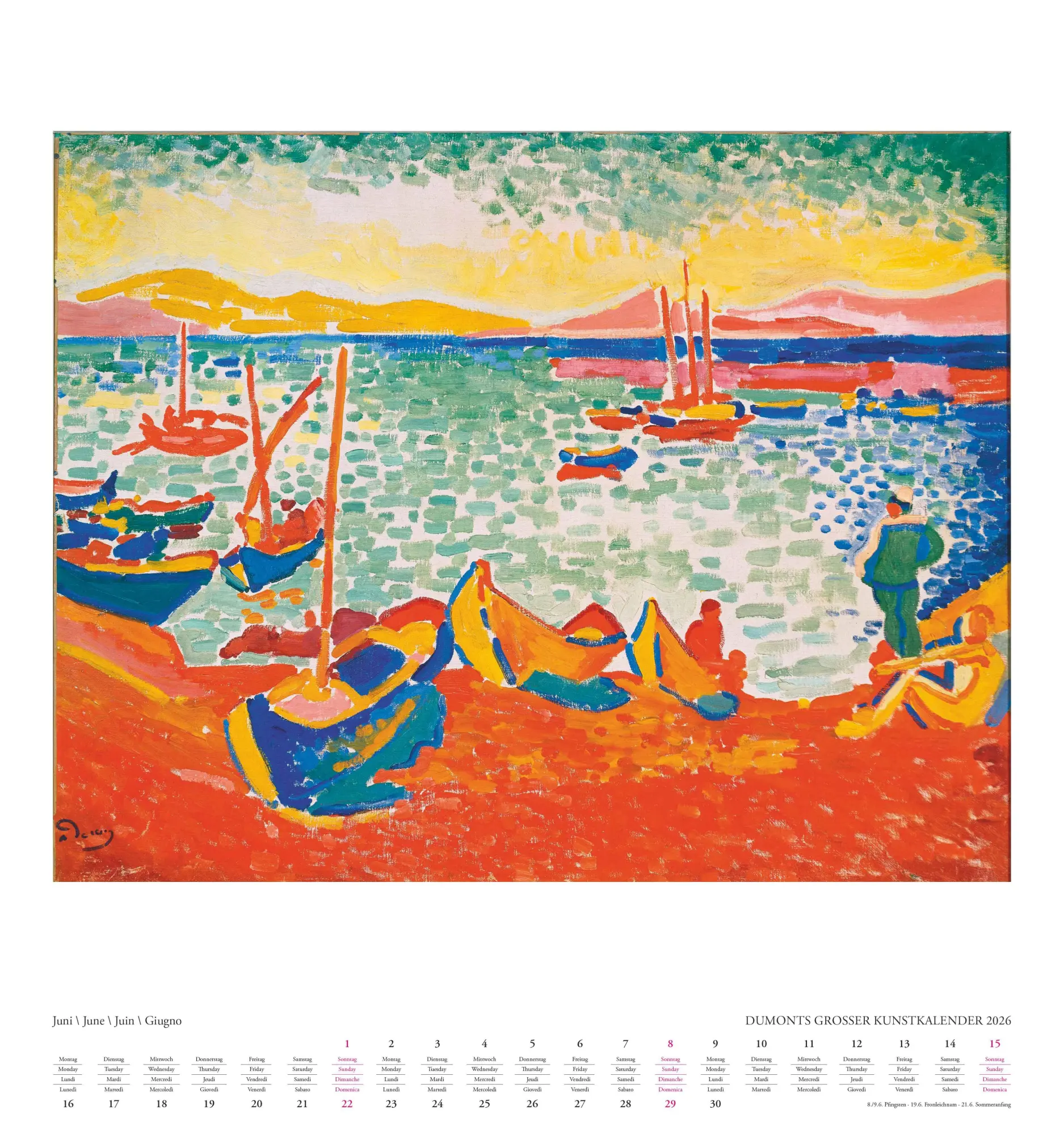 Bild: 4069095006539 | DUMONTS Großer Kunstkalender 2026 - Klassische Moderne,...