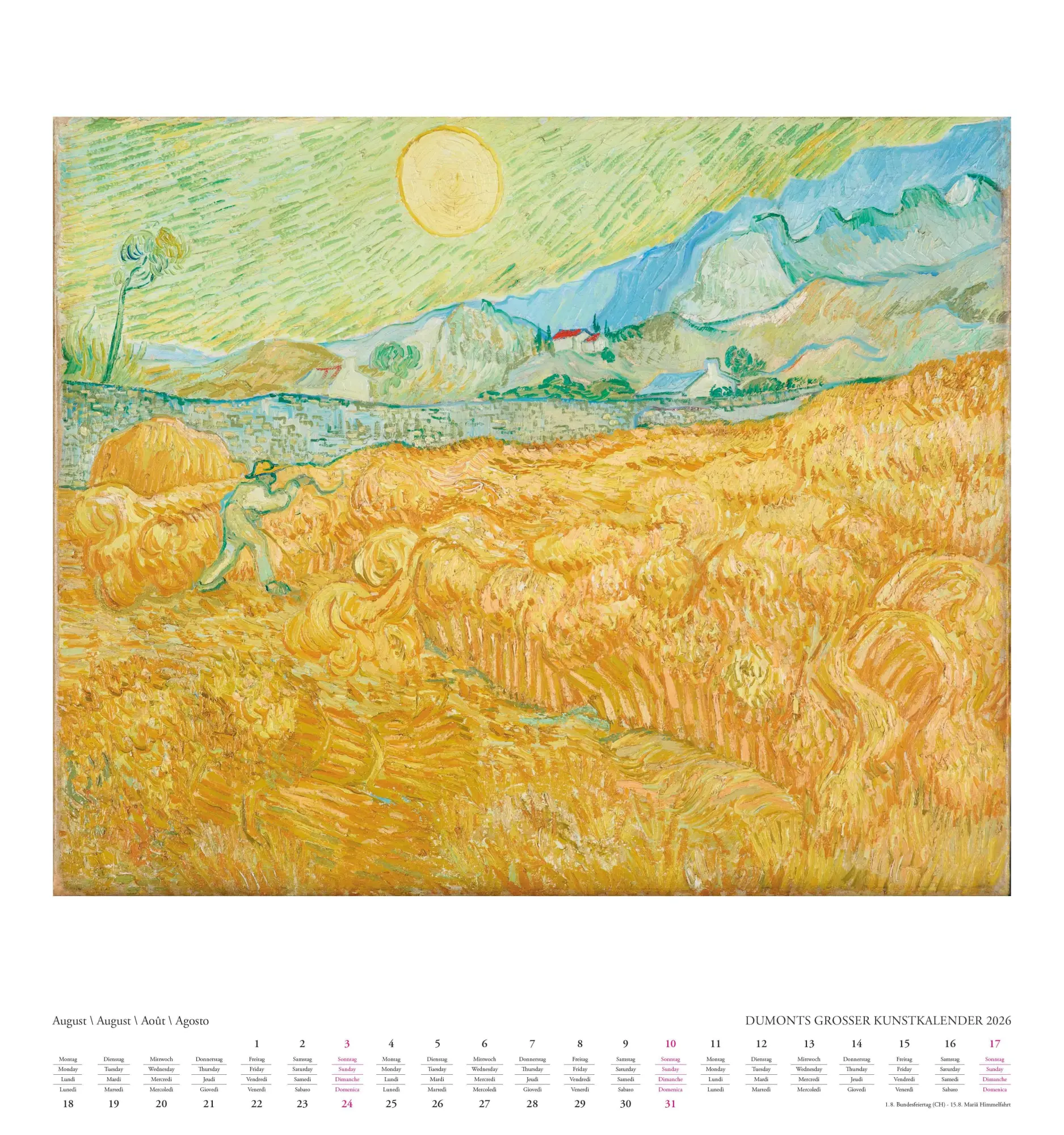 Bild: 4069095006539 | DUMONTS Großer Kunstkalender 2026 - Klassische Moderne,...