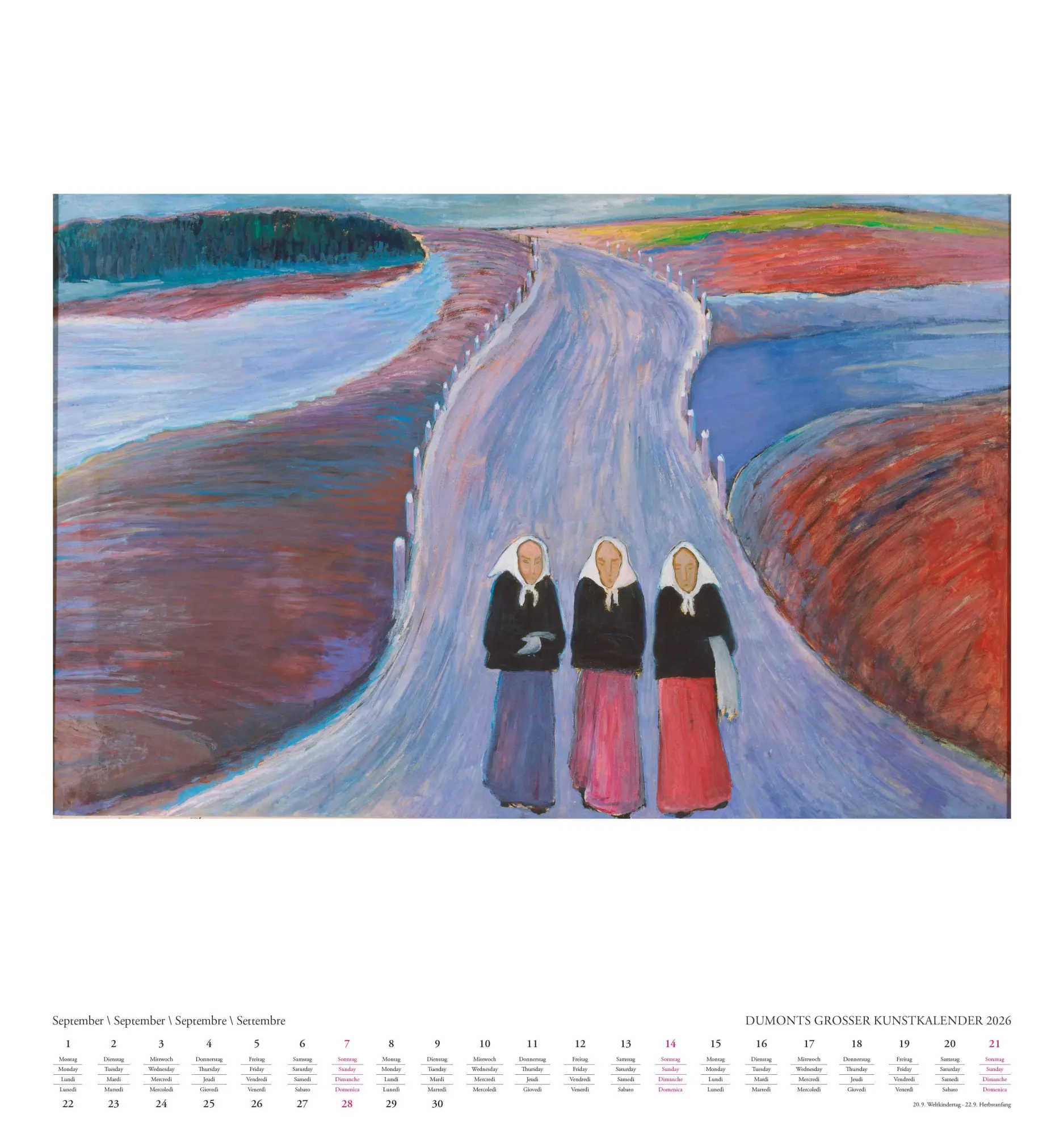 Bild: 4069095006539 | DUMONTS Großer Kunstkalender 2026 - Klassische Moderne,...