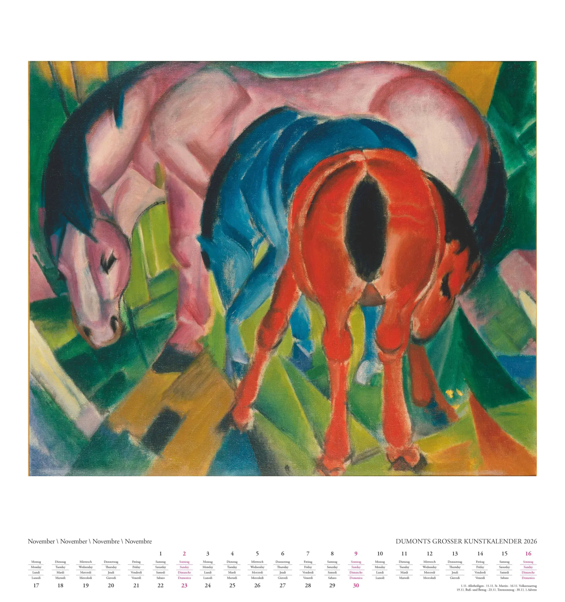 Bild: 4069095006539 | DUMONTS Großer Kunstkalender 2026 - Klassische Moderne,...