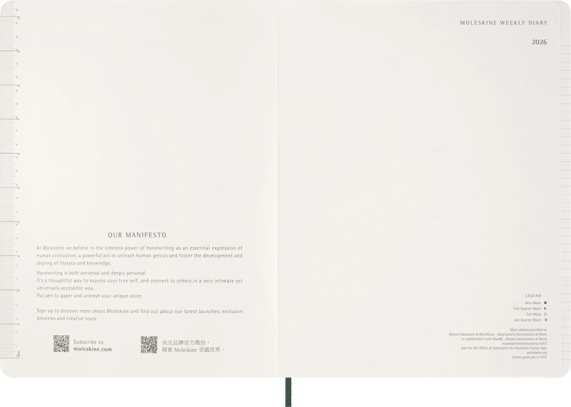 Bild: 8056999276539 | Moleskine 15 Monate Essential Wochenkalender 2025/2026, 1 Wo = 2...