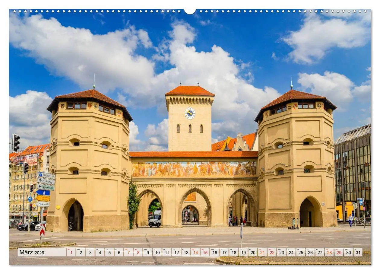 Bild: 9783457686539 | München Impressionen (hochwertiger Premium Wandkalender 2026 DIN A2...