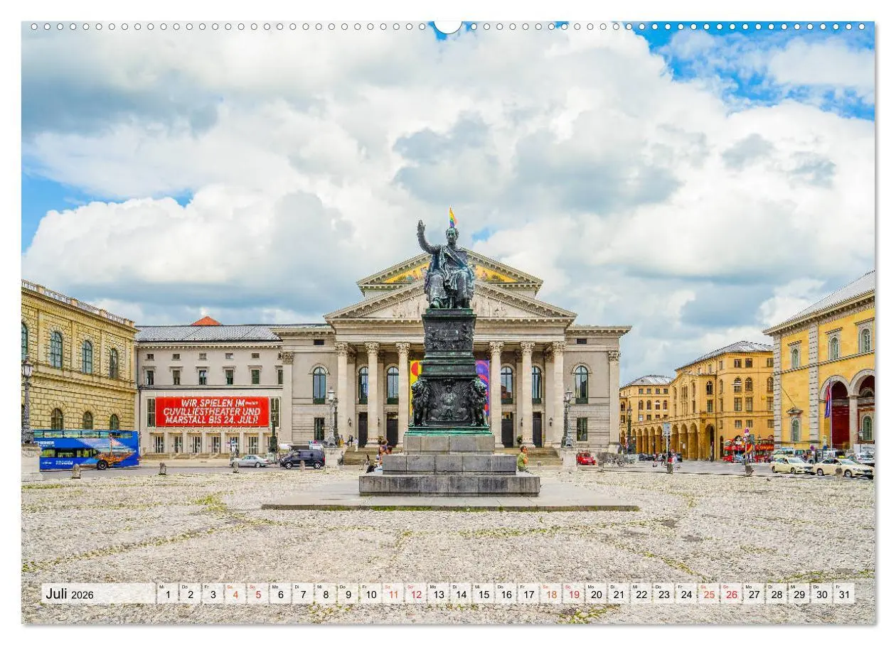 Bild: 9783457686539 | München Impressionen (hochwertiger Premium Wandkalender 2026 DIN A2...