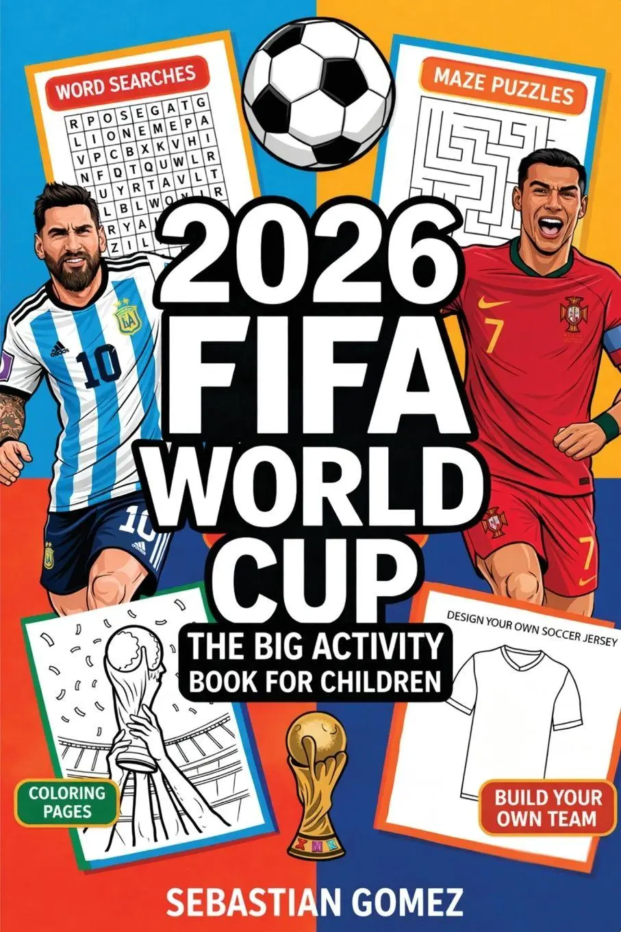 Cover: 9789371236539 | 2026 FIFA World Cup - The Big Activity Book for Children | Gomez