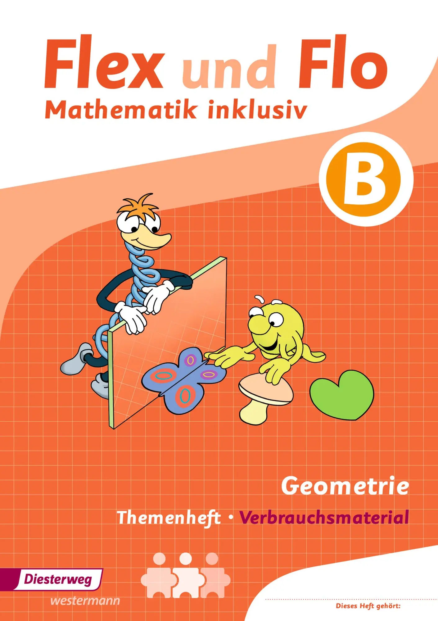 Cover: 9783425136639 | Flex und Flo - Mathematik inklusiv. Geometrie inklusiv B | Dohmann