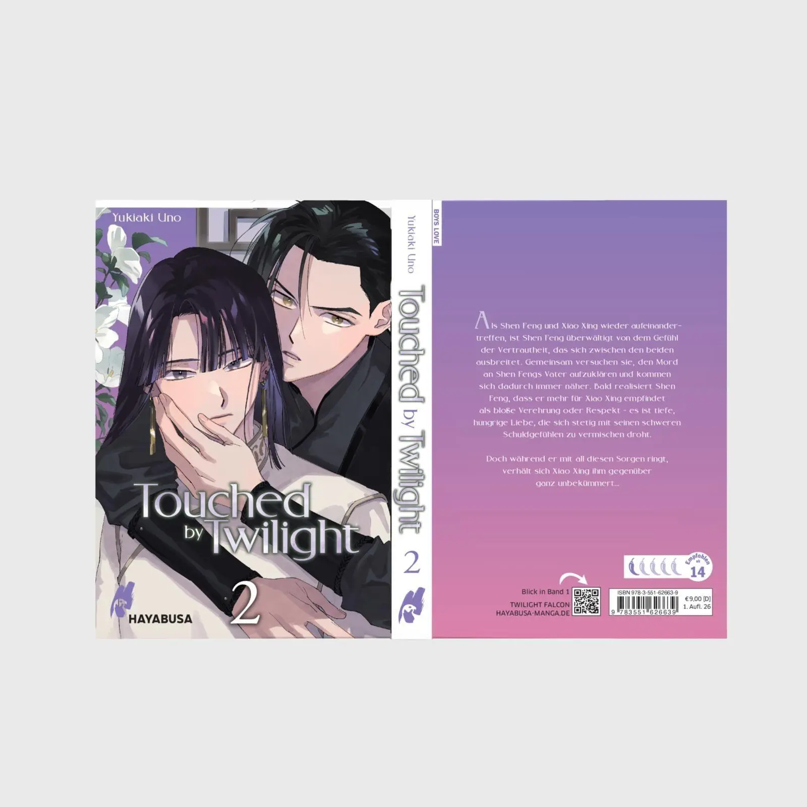 Bild: 9783551626639 | Touched by Twilight 2 | Gefühlvoller BL-Manga im historischen Setting