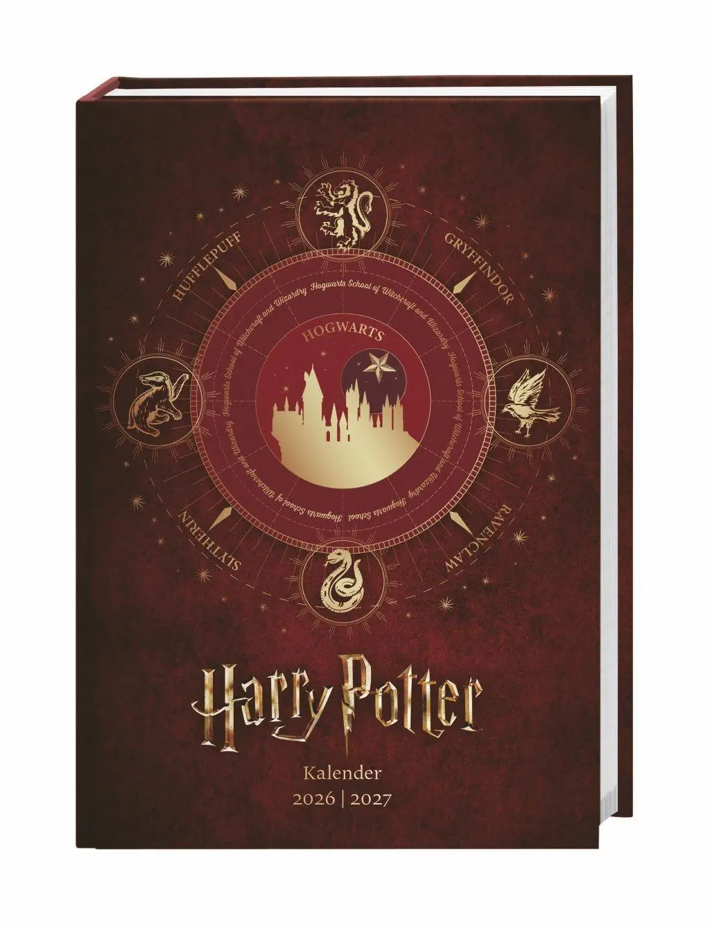 Cover: 9783756416639 | Harry Potter 17-Monats-Kalenderbuch A5 2027 - 17 Monate. Von August...