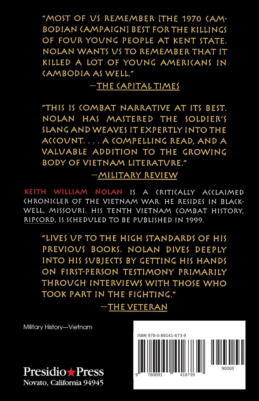 Rückseite: 9780891416739 | Into Cambodia | Keith Nolan | Taschenbuch | Englisch | 1999