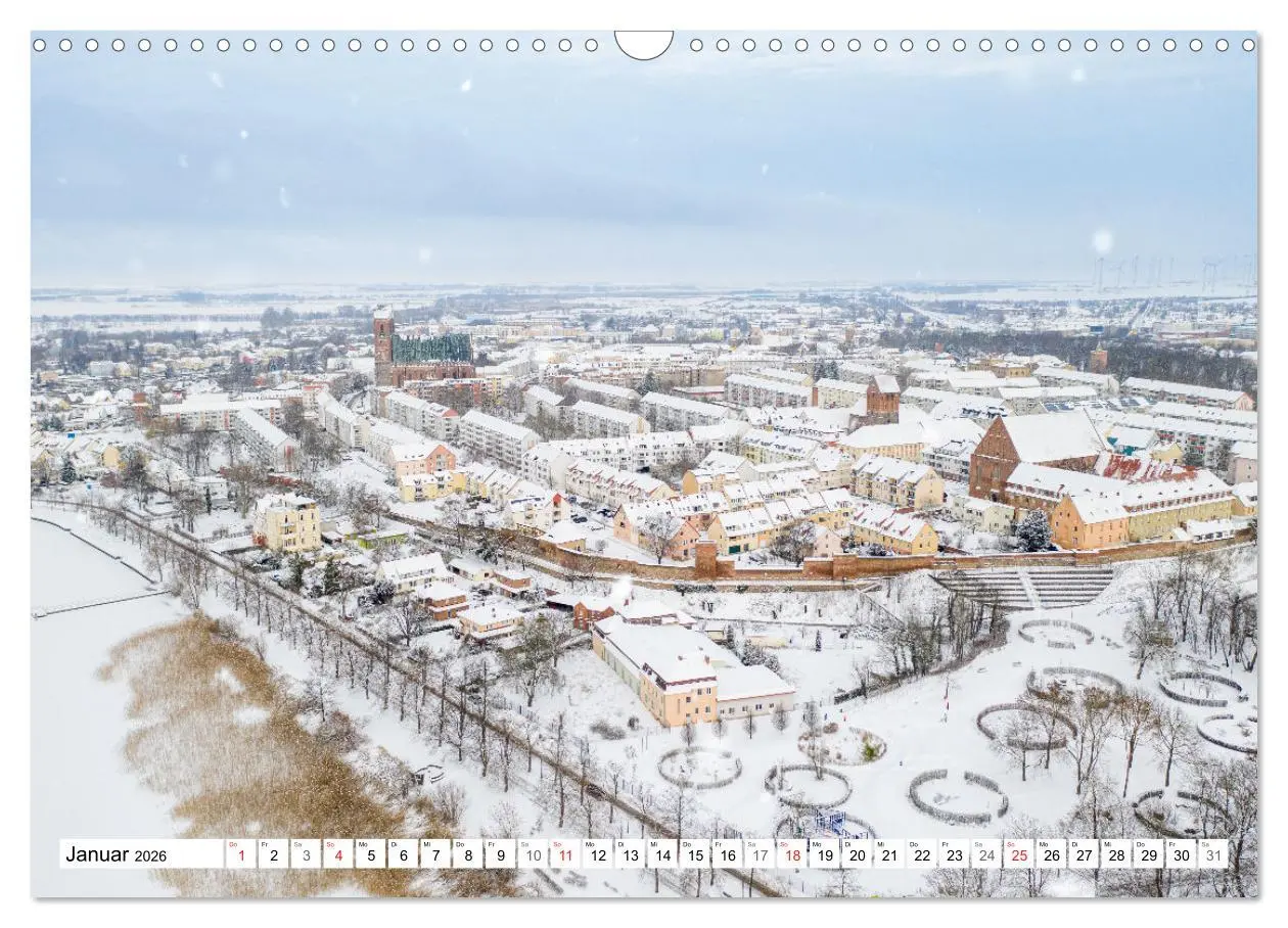 Bild: 9783516066739 | Prenzlau - im Wandel der Jahreszeiten (Wandkalender 2026 DIN A3...