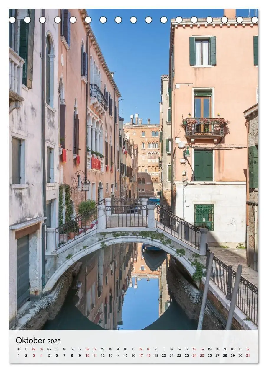Bild: 9783516686739 | Venedig - Zwischen Wasser und Himmel (Tischkalender 2026 DIN A5...