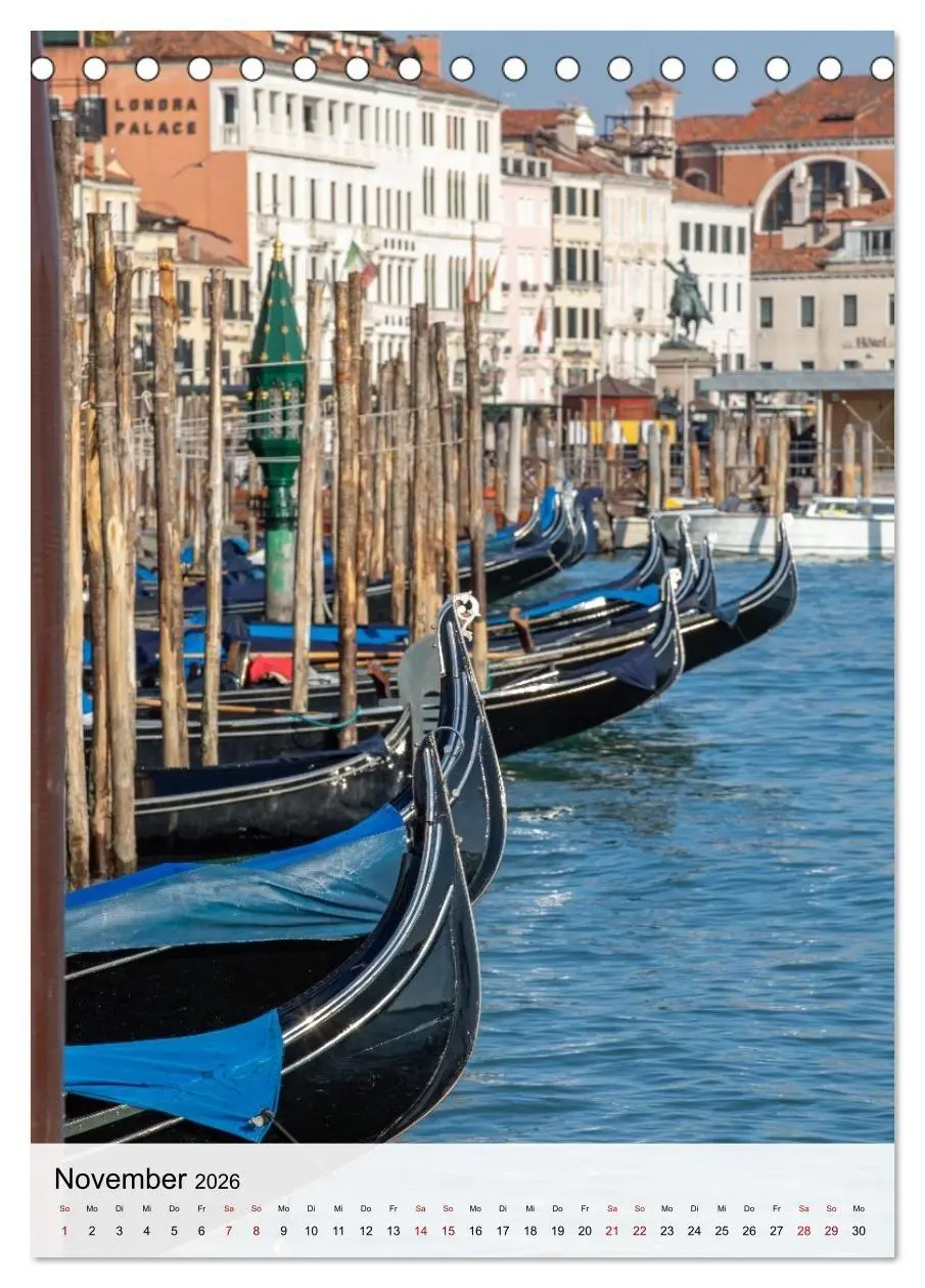 Bild: 9783516686739 | Venedig - Zwischen Wasser und Himmel (Tischkalender 2026 DIN A5...