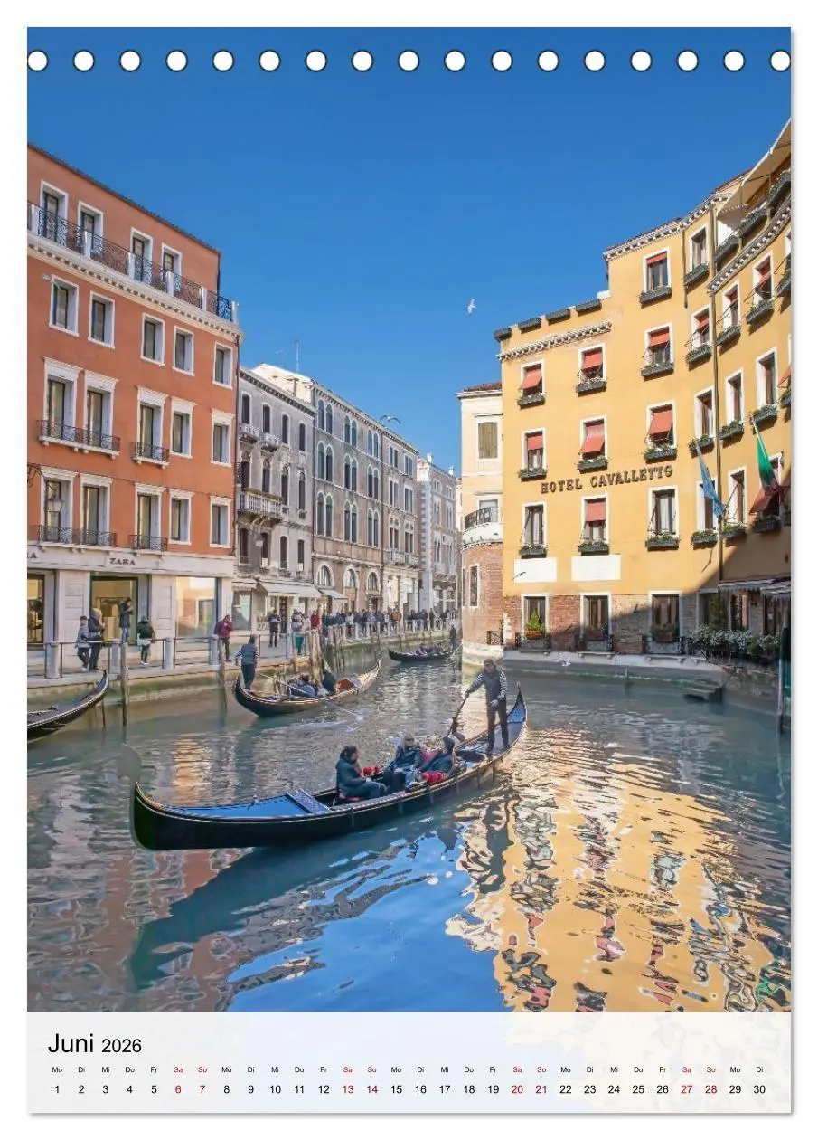 Bild: 9783516686739 | Venedig - Zwischen Wasser und Himmel (Tischkalender 2026 DIN A5...