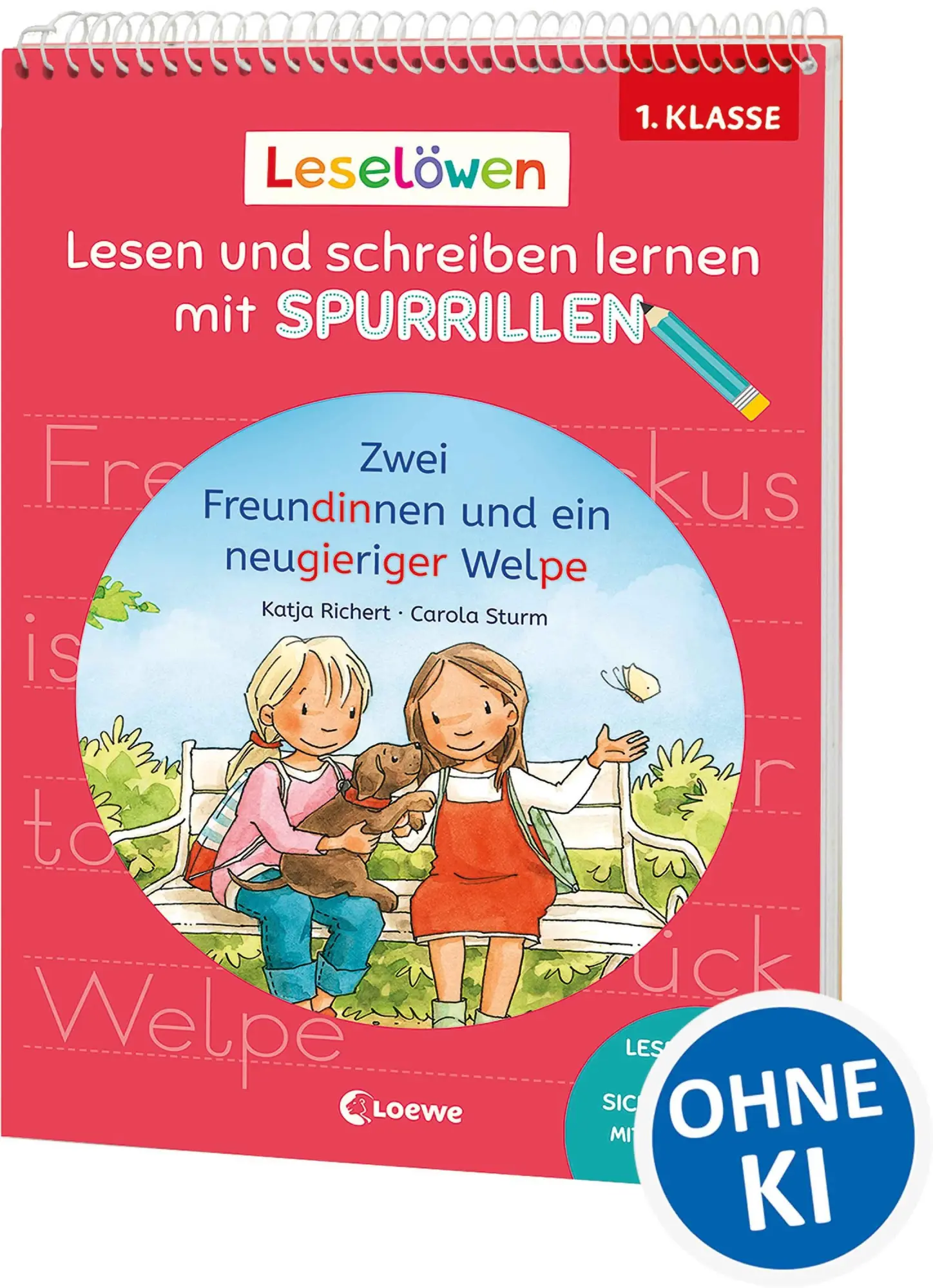 Cover: 9783743226739 | Leselöwen - Lesen und schreiben lernen mit Spurrillen - Zwei...
