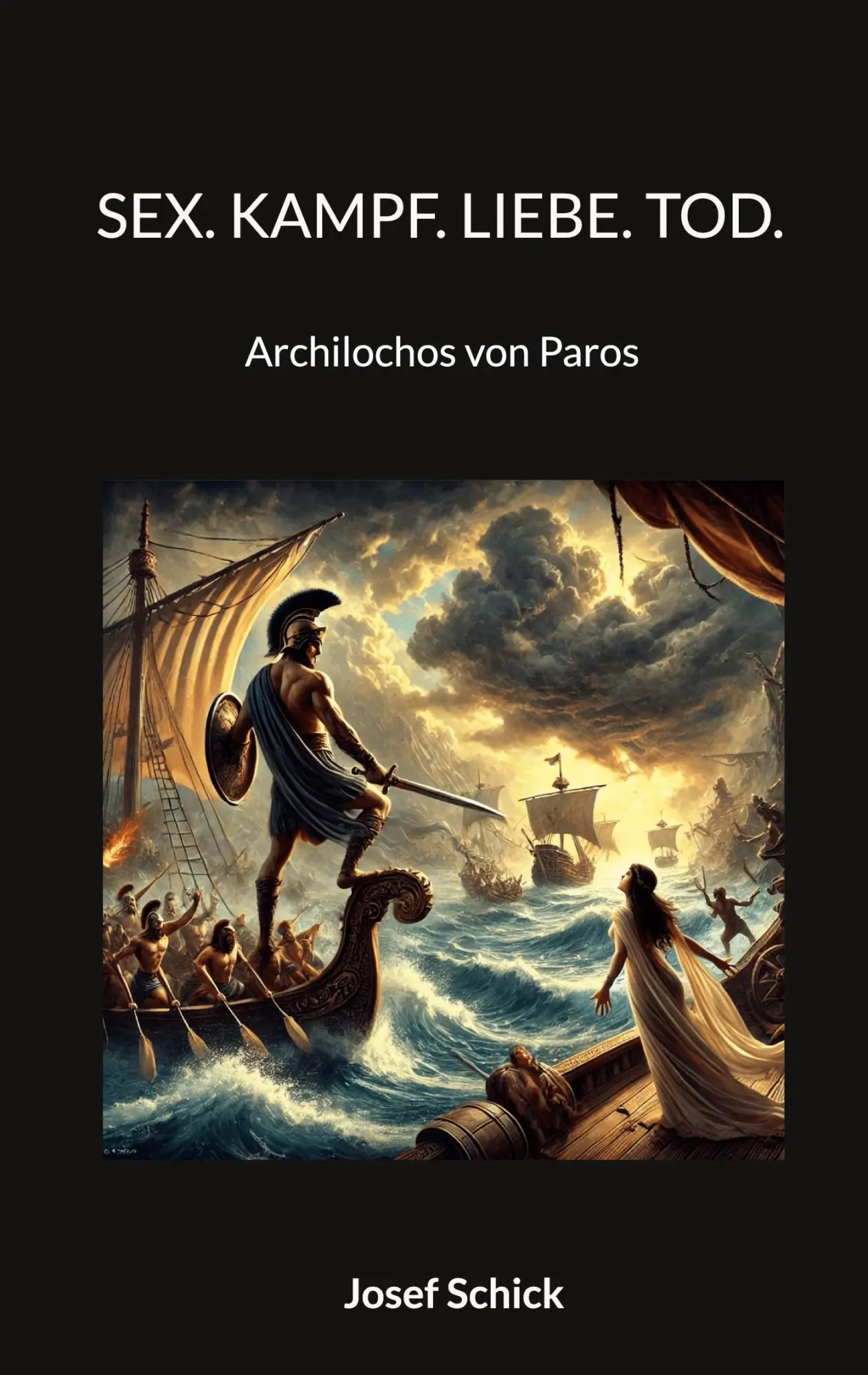 Cover: 9783769376739 | Sex. Kampf. Liebe. Tod. | Archilochos von Paros | Josef Schick | Buch